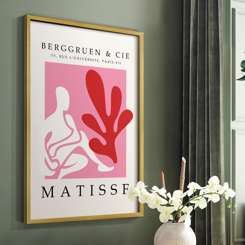 Matisse CXXIV Framed Print - Solid Wood