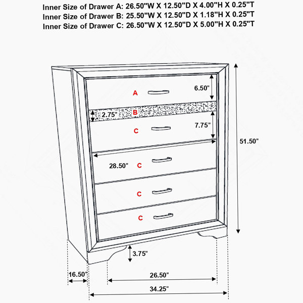 Dimensions du produit