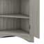 Armoire d'angle avec tablettes et portes réglables-113793380