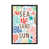 Black Framed Canvas selected