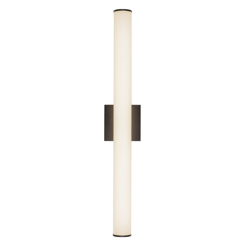 Rico 30-in Black dimmable LED Wall Sconce, Matte Black
