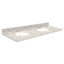 Plateau de salle de bain double 61 po meuble-lavabo-19286719-19286713-19286716