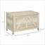 Armoire de rangement à couvercle relevable FlowLuxe 30 po Pearl White Farmhouse