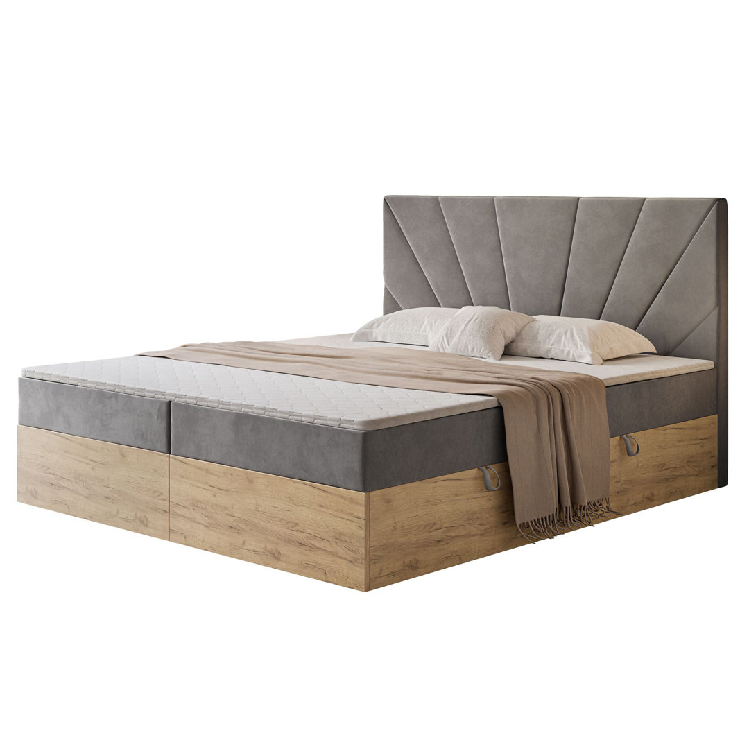 Boxspringbett Loric mit Topper