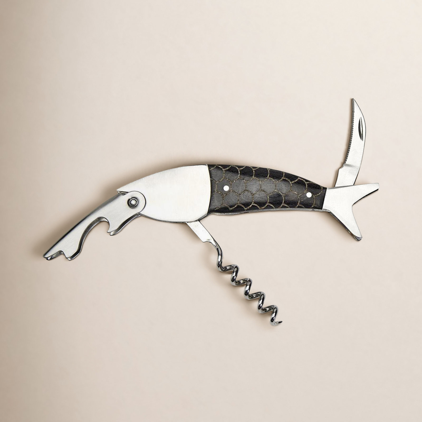 Bar Tool, White/Black