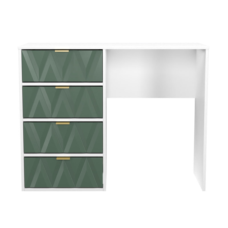Baturhan Dressing Table, Labrador Green/White