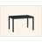 Black Finish Dining Table