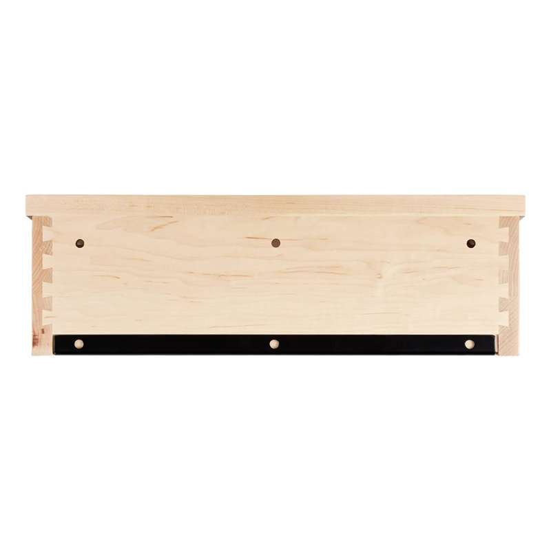 18" Unfinished Maple Wall-Mounted Vessel Sink Vanity
