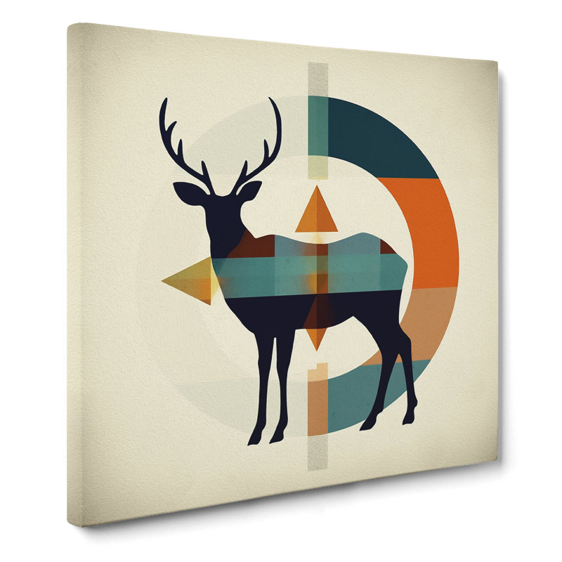 Deer Bauhaus - Print