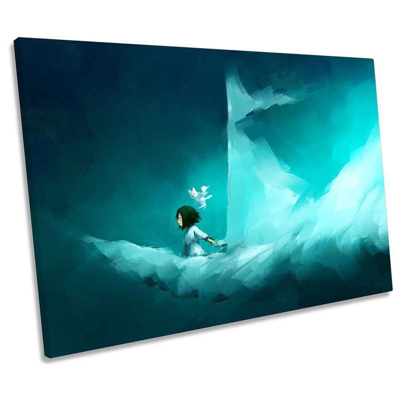 Fantasy Sail Boat - Wrapped Canvas Print, 81.3cm H x 121.9cm W