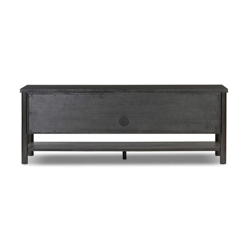 ROARK Media Console, Ebony Oak