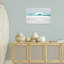 «Rolling Aqua Waves», art mural sur toile par Maggie Olsen-66478308