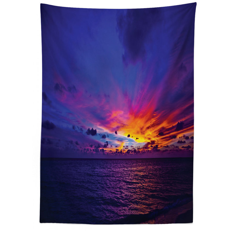 Ocean Tablecloth, 84" L x 60" W