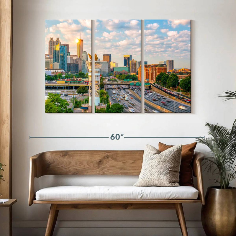 Rorry Atlanta Rush Hour, 32" H x 50" W