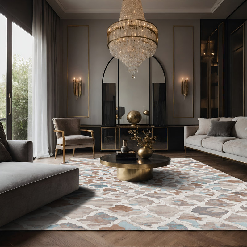 Tapis gris soyeux et moelleux, Tapis de couloir 2 pi x 5 pi