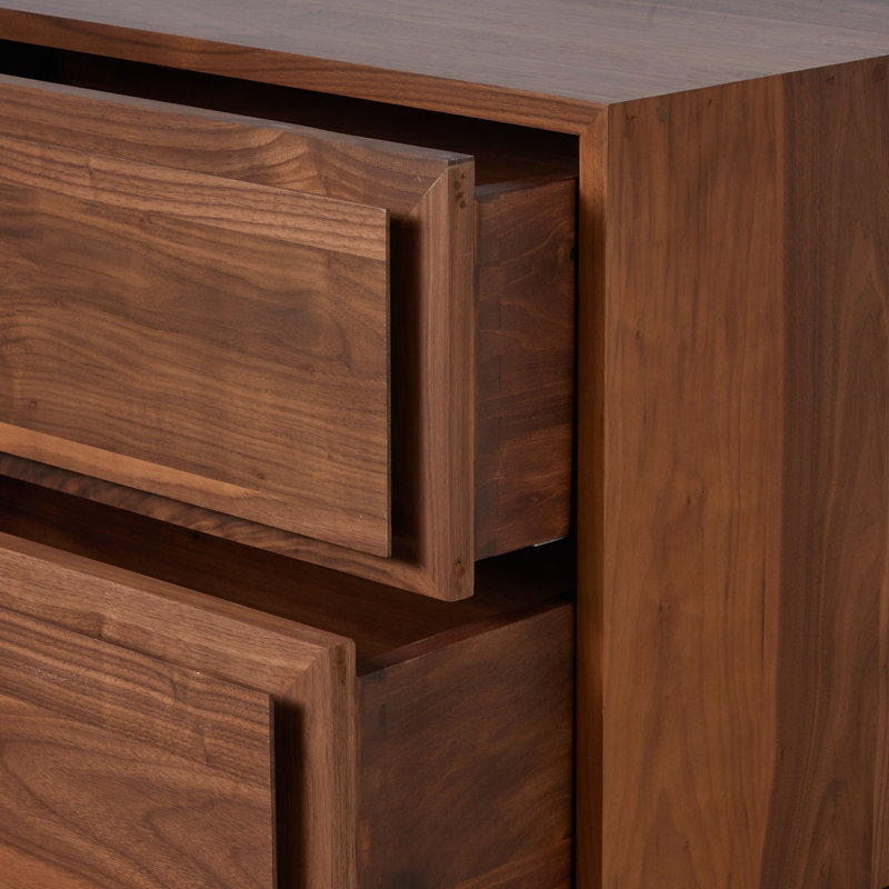 Stafford 2 - Drawer Solid Wood Nightstand