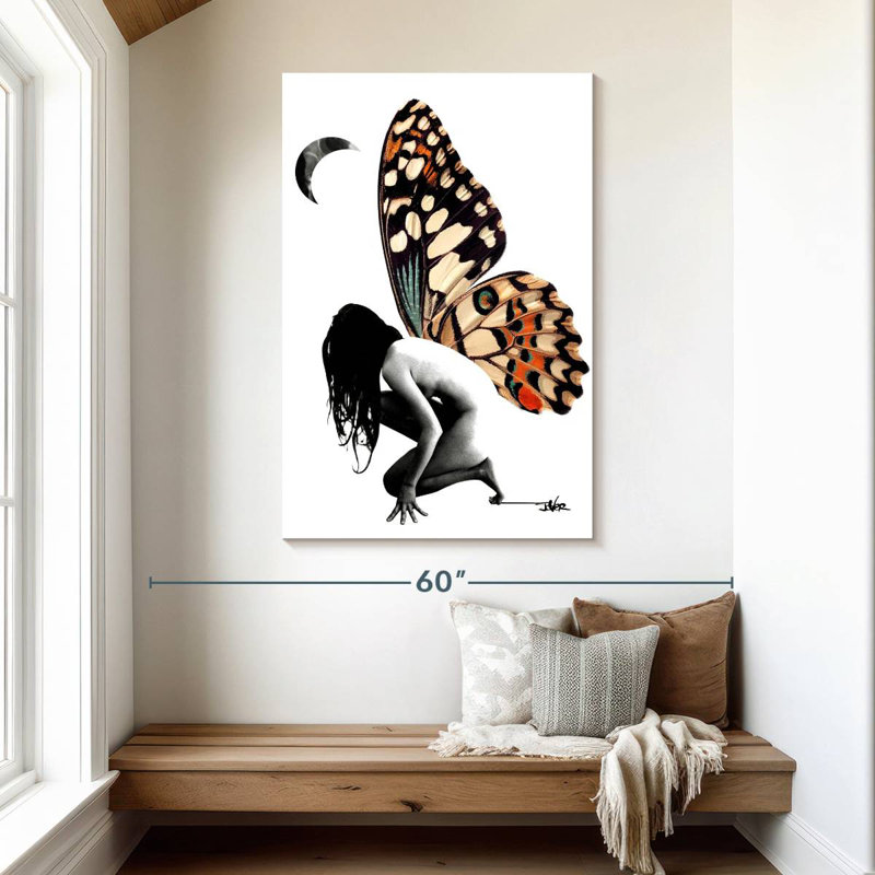 Kelam Lady's Metamorphosis, H 48 po x l 32 po