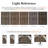 Vintage Floral Area Rug in Gray Brown-111690529