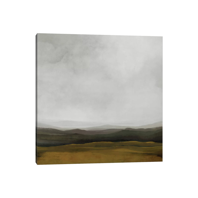 Dart View by Dan Hobday - Wrapped Canvas Painting, 30.48 cm H x 30.48 cm W
