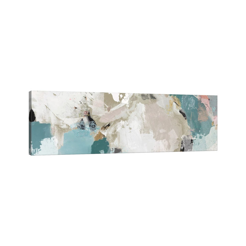 Abstract Dream I by Isabelle Z - Panoramic Painting on Canvas, 30.48 cm H x 91.44 cm W x 1.91 cm D, Wrapped Canvas