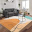Tapis décoratif à motif floral lavable Boho-1930099316