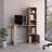 Oiwa Computer Desk with Bookcase and Cabinet