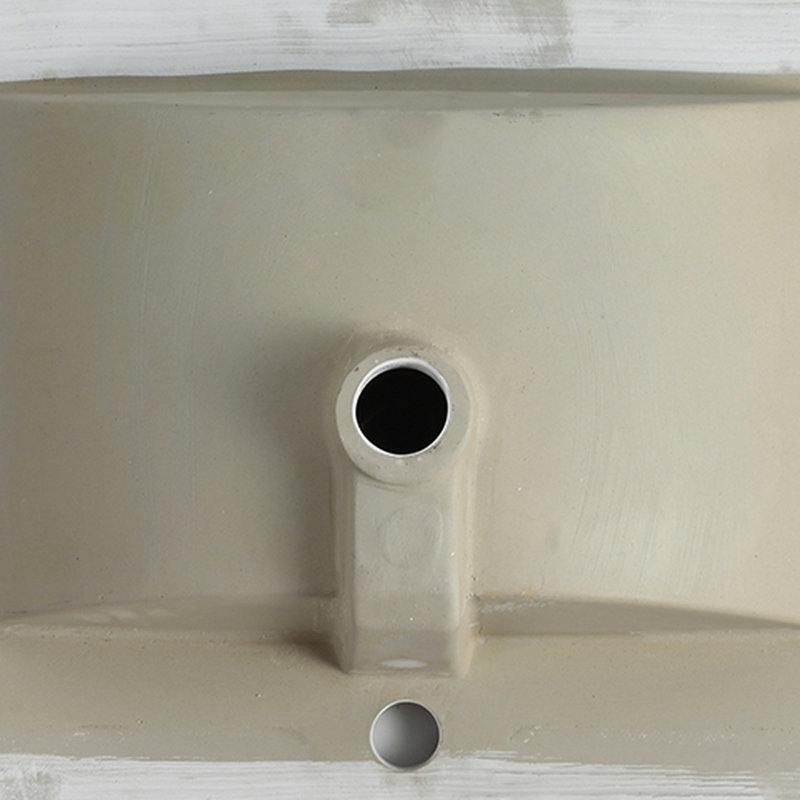 Lavabo de meuble-lavabo en céramique 30 po - 18,39 po x 7,16 po 29,61 po, 29,73 lb, blanc, installation rapide, finition fine, blanc, l 18,39 po, H 7,16 po, méthode sans effort