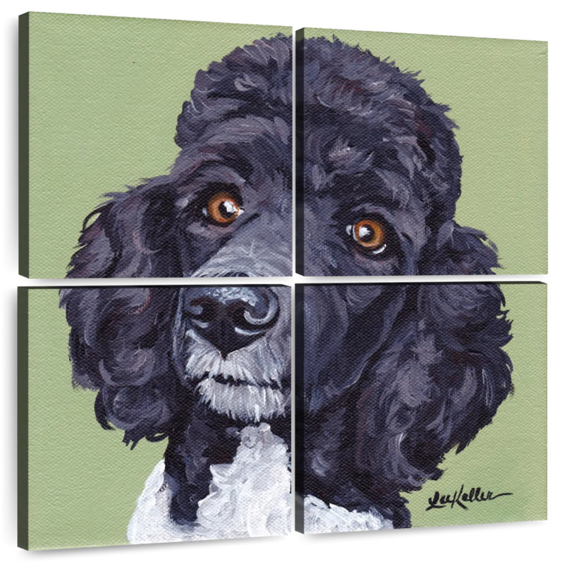 Brampt Standard Poodle Tommy, 57" H x 57" W