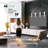 120“ Electric Floor Rising Projector Screen, ALR Ultra Short Throw Screen w/ Smart Voice Control