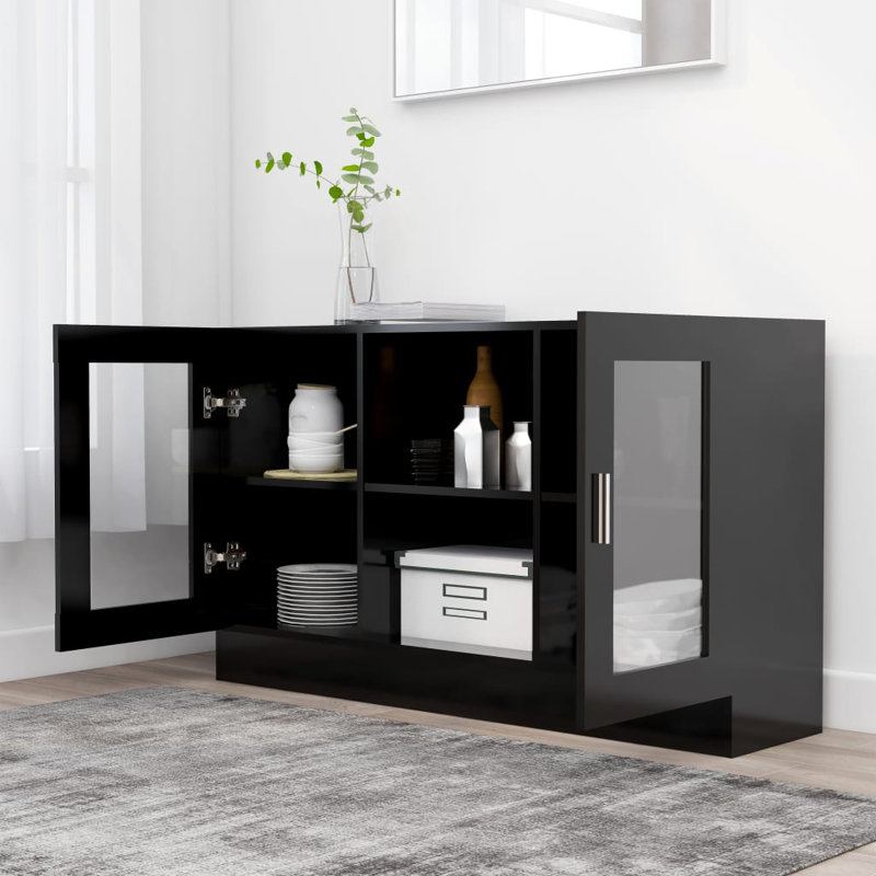 Avros 120cm Sideboard, Black