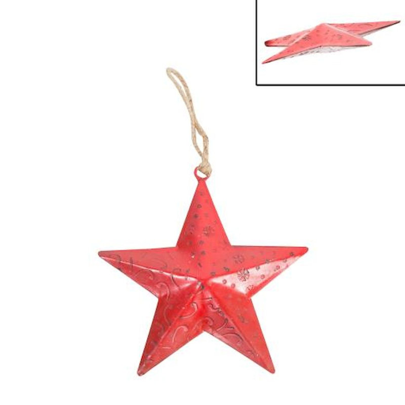Ornement en forme de fêtes star