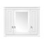 Armoire murale de salle de bain avec miroir
