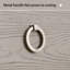 Meuble d'appoint en bois massif gris-2035139941