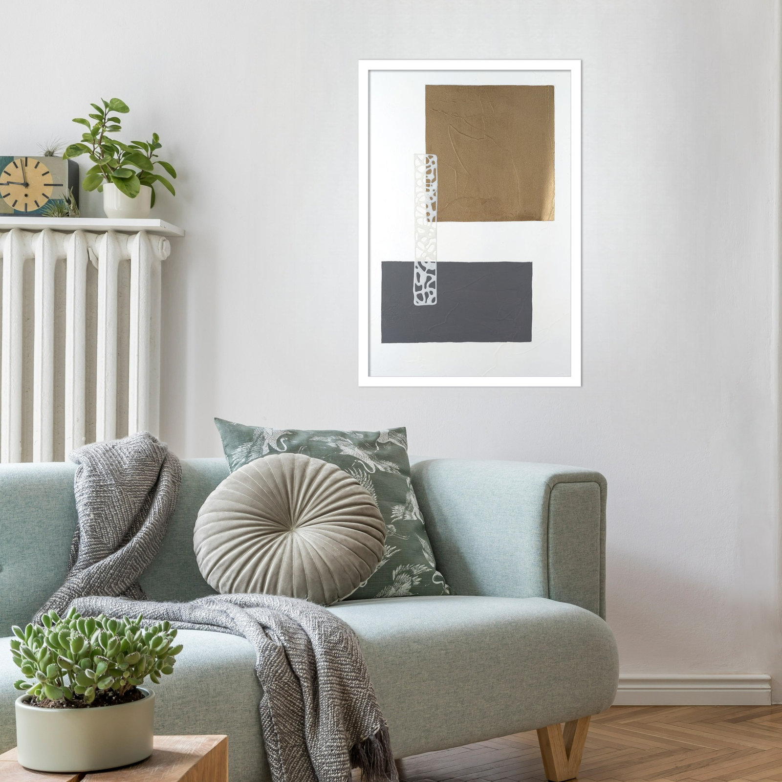 Nooks and Crannies I Print by Vanna Lam, 25" H x 17" W, White