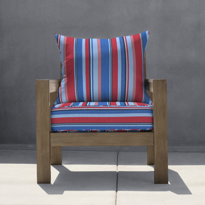 Ensemble de coussins d'extérieur à assise profonde Meridian - Design confortable, durable et résistant aux intempéries