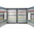 Wall Mounted Key Cabinet For 400 Keys With Lock - Gray Steel, Adjustable, Colorful Tags Optimal Management Mount Option And Adjustable System Seamless Organization Access
