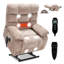 Fauteuil inclinable de massage thermique Lift Lift à deux moteurs à position infinie jusqu'à 350 LBS-29081523-29081524
