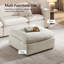 Canapé modulaire surdimensionné en duvet synthétique Alberto-1171479693