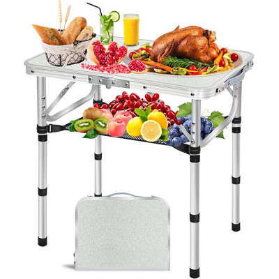 Caelee Rectangular Outdoor Folding Picnic Table
