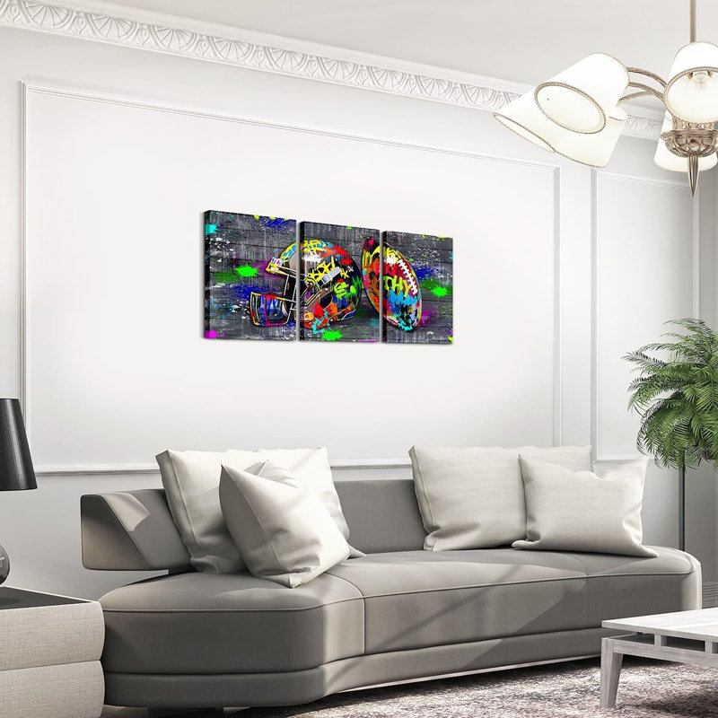 3 Piece Wrapped Canvas Print