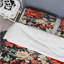 Ensemble de housse de couette Coral Earthy Tones Dahlia Flowers-1083342888