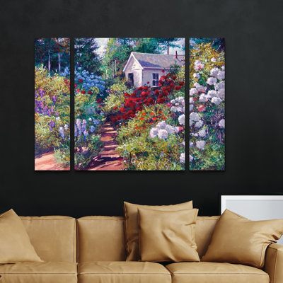Ensemble de 3 panneaux d'art mural - David Lloyd Glover 