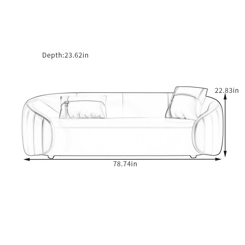 Ergonomically Designed Bed End Stool Leather Match Upholstered Bench, Coffee