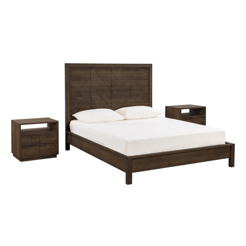 Ensemble de chambre à coucher 3 pièces Santa Clara, Grand