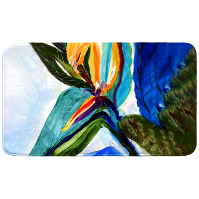Teal Paradise Bath Mat
