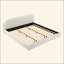 Lit tapissier en tissu, lit double simple pour chambre moderne-119739439-119739435