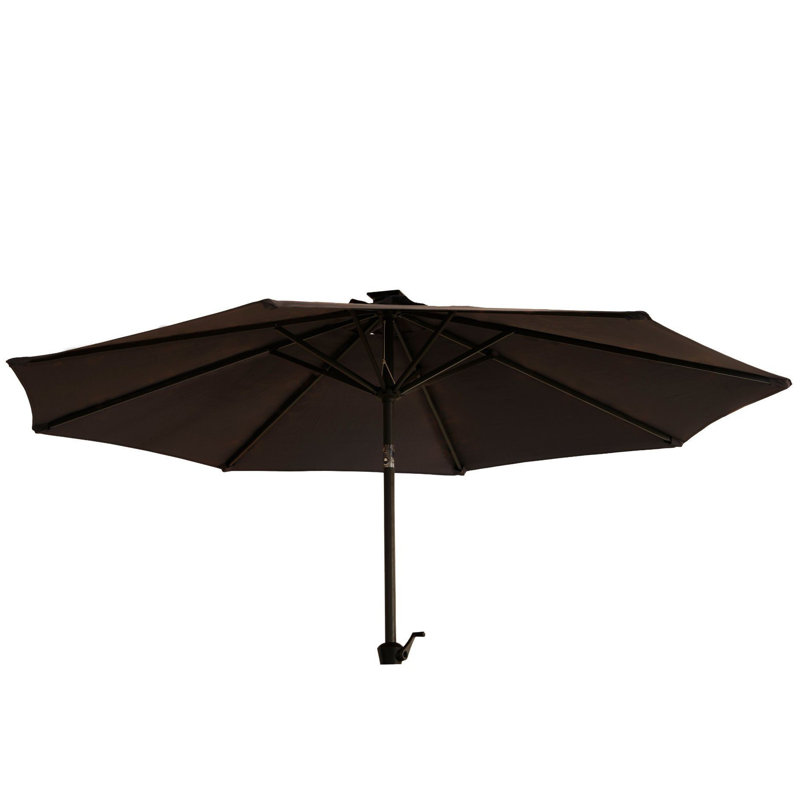 Hangah 270cm Market Parasol, Grey