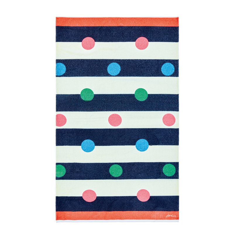 Multi Spot Bath Towel Single
