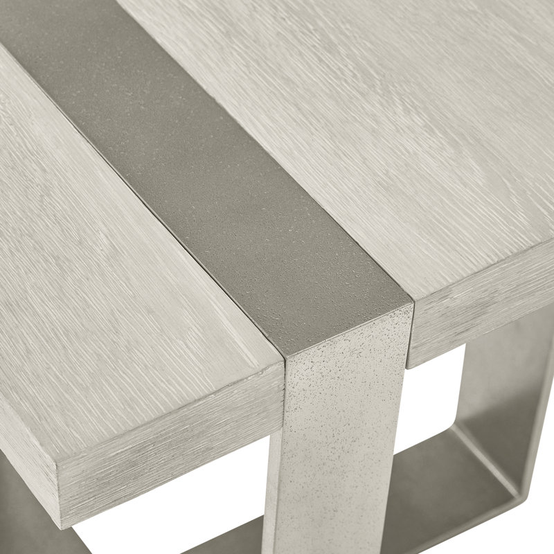 Bernhardt Tempo Metal Base Side Table