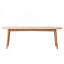 Banc en bois de chêne naturel-1382872371